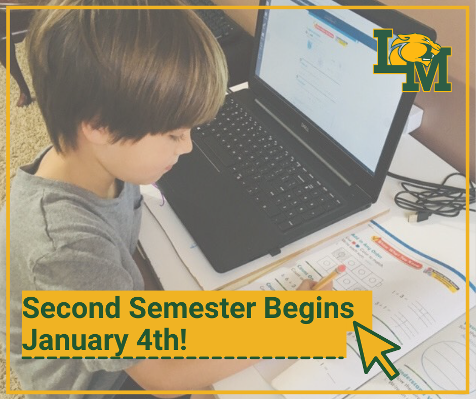 Student with Computer